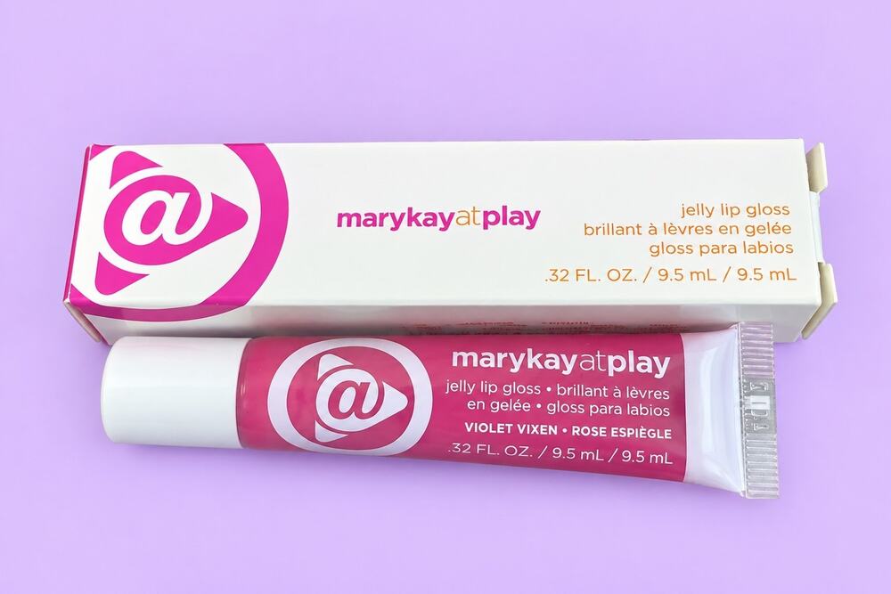 Mary Kay At Play Jelly Lip Gloss Violet Vixen #062093 NEW lot of 2!